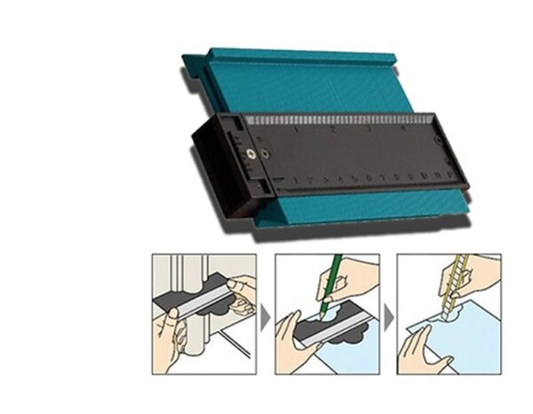 Radial Ruler Contour Gauge Taker Profile Gauge - Image 7