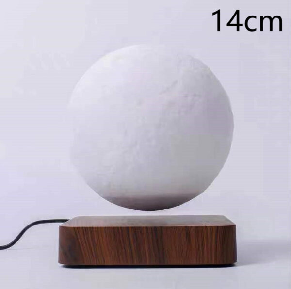 Magnetic Levitation Table Lamp Moon Light 3D Printing Planet Night Light - Image 8