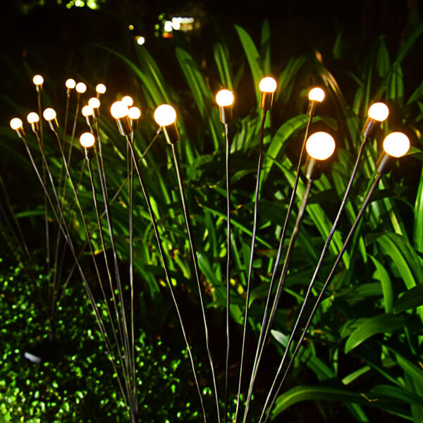 Simulation Firefly Solar Light Outdoor Garden Decoration Lawn Landscape Lamp Xmas Decor Solar LED Lights Outdoor Garden Lights - Image 2