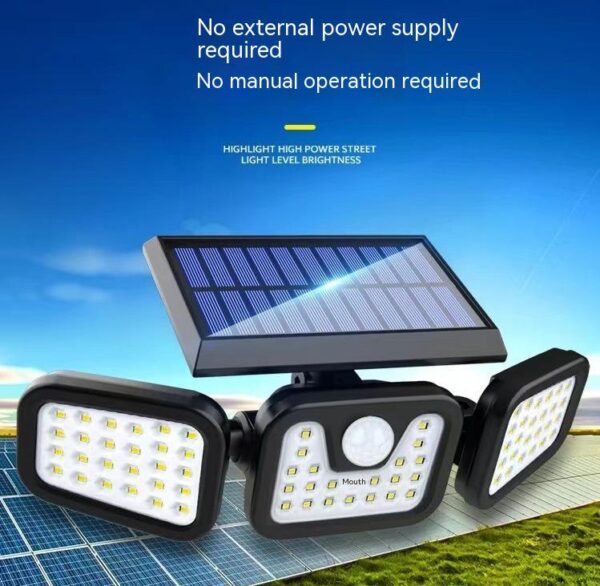 Solar Wall Lamp Household Outdoor Waterproof Induction - Image 2