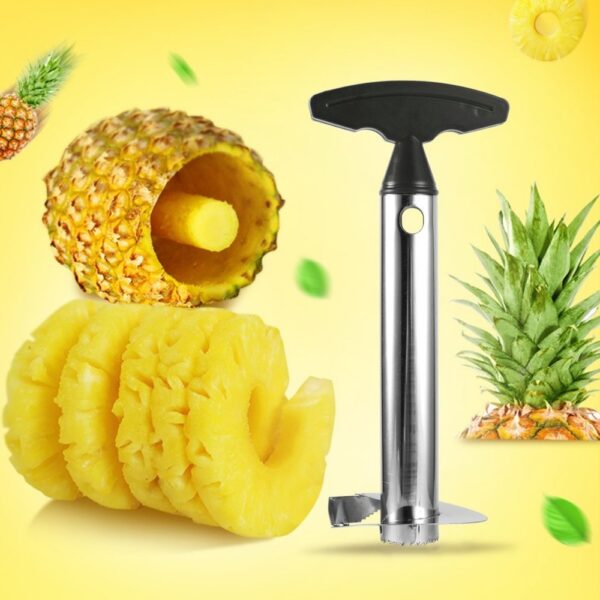 Pineapple Peeler Stainless Steel  Pulp Separator  Corer  Core Puller Fruit Tools - Image 10