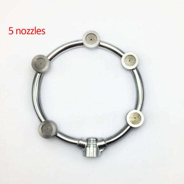 Stainless Steel Round Ring Four Nozzle - Image 7