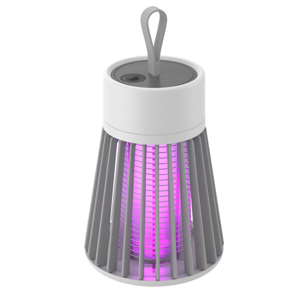 Electric-Shock Physical Mosquito Killer Light Purple Light Mosquito Trap Mosquito Killer Portable OutdoorBedroom USB Rechargeable Mosquito Trap - Image 3