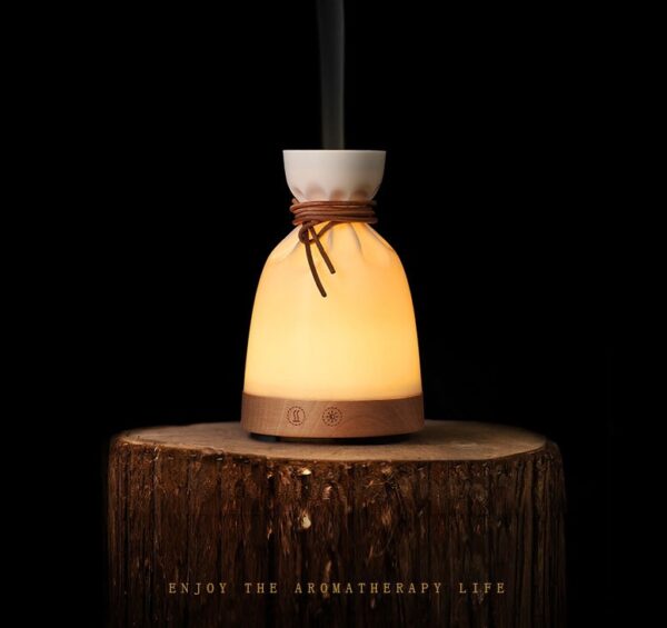 Wood Aromatherapy Desk Lamp Humidifier Aromatherapy Machine - Image 4