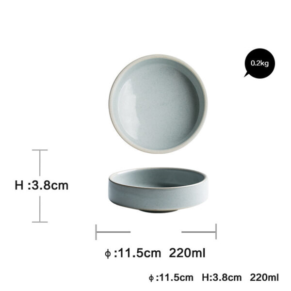 Household Dinner Plate, Flat Plate, Bowl And Plate Set - Image 6