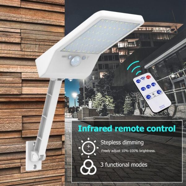 Remote control sensor light 48LED garden light - Image 2