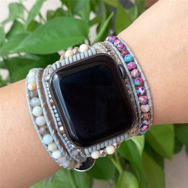 Natural Stone Multi-layer Winding Bracelet Strap - Image 7