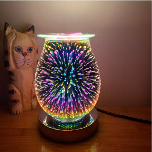 LED Lights Holiday Decoration Lights Xmas Lights Touch Sensor Aromatherapy Light Aroma Diffuser With Luminous Firework Effect - Image 2