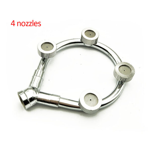 Stainless Steel Round Ring Four Nozzle - Image 9