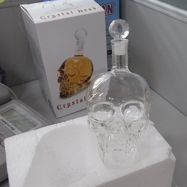 Skull Wine Bottle Vodka Bottle Creative 350ML 550ML 1000ML - Image 5