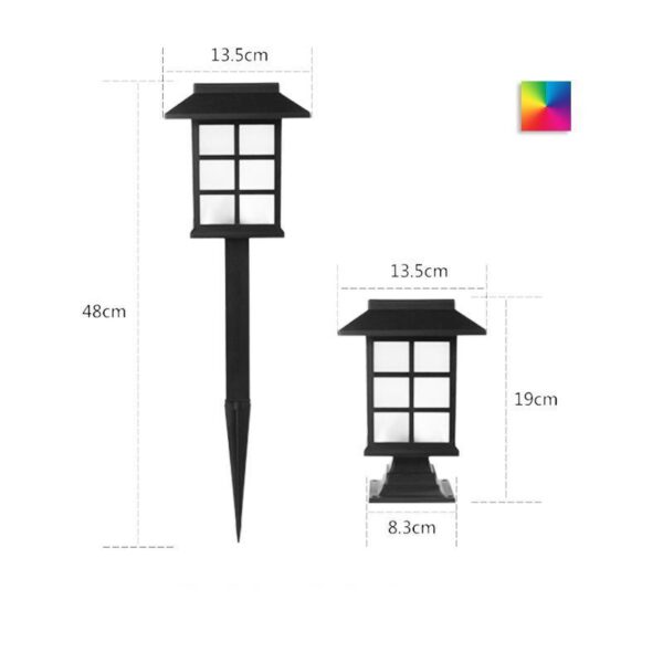 Solar outdoor LED lawn light large room light - Image 5