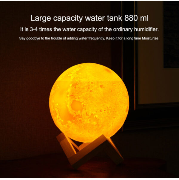 Creative night light moon light air humidifier - Image 2