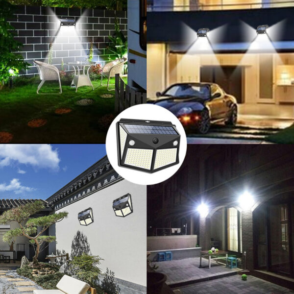 Outdoor Rainproof Garden Villa LED Solar Light Dual Sensor - Image 8