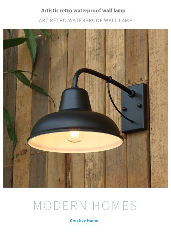 Retro LED Outdoor Wall Lamp - Image 10