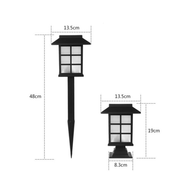 Solar outdoor LED lawn light large room light - Image 4