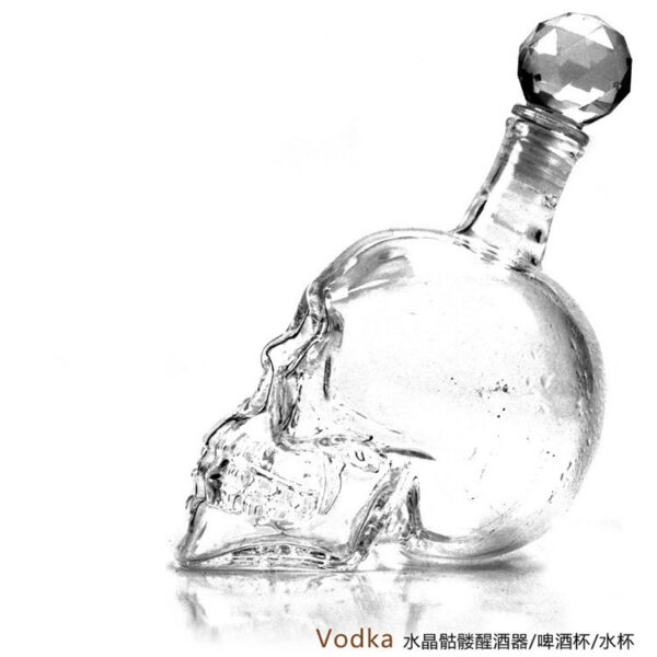 Skull Wine Bottle Vodka Bottle Creative 350ML 550ML 1000ML - Image 4