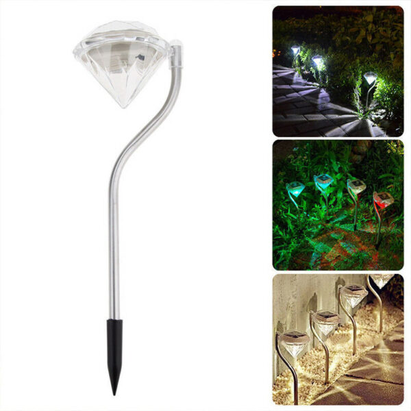 Solar Powered Garden Diamond Light - Image 8