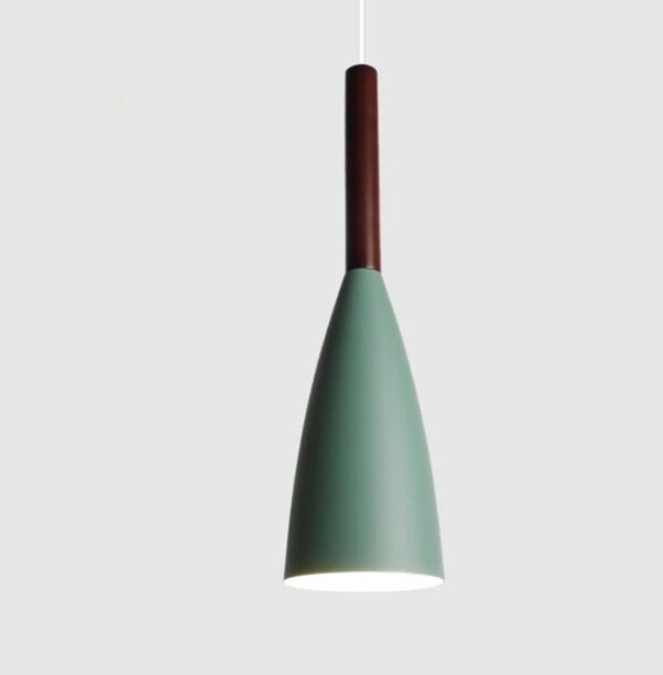 Nicolai, Nordic Inspired Pendant Light in Black, Blue, Green and White - Image 5