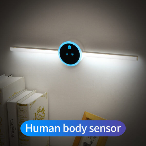 Smart Cabinet Light Clock Timing Sensor Light Removable LED Wardrobe Light Human Body Sensor Light - Image 3