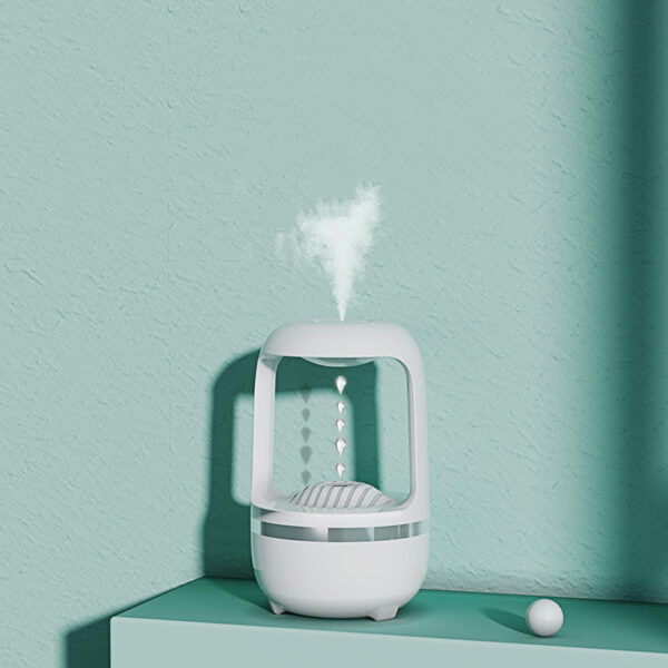 New Anti Gravity Water Drop Black Technology Humidifier - Image 3