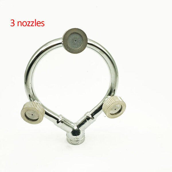 Stainless Steel Round Ring Four Nozzle - Image 4