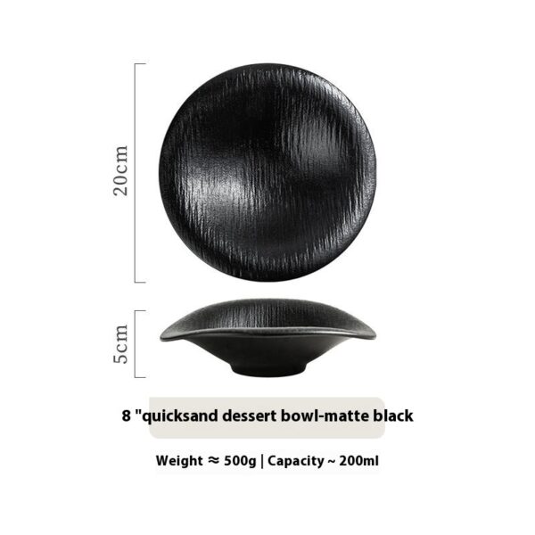 High-grade Creative Strange Shape Light Luxury Ceramic Bowl - Image 3