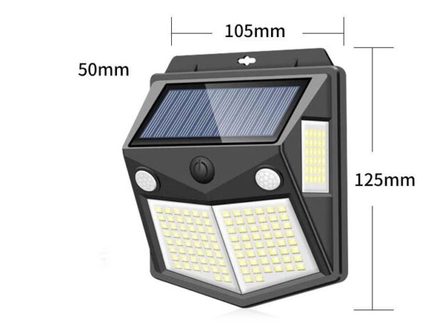 Outdoor Rainproof Garden Villa LED Solar Light Dual Sensor - Image 5