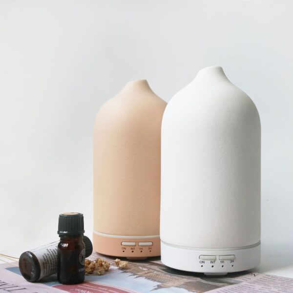 5 Colors Humificador  Ceramic Aroma Diffuser Ultrasonic Diffusers Ceramic Humidifier - Image 4