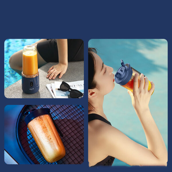 6 blade Portable Blender Mini Juicer Cup - Image 4