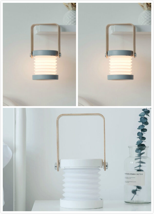 Foldable Touch Lamp Rechargeable For Home Decor - Image 2