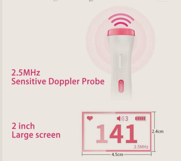 Fetal Heart Rate Monitor Home Pregnancy - Image 7