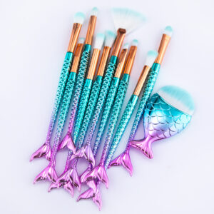 11pcs Makeup Brushes Kit Maquiagem