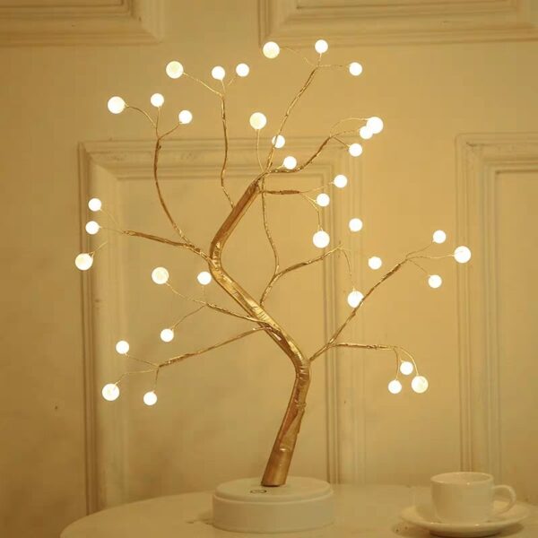 Led Copper Wire Light Bedroom Light - Image 2