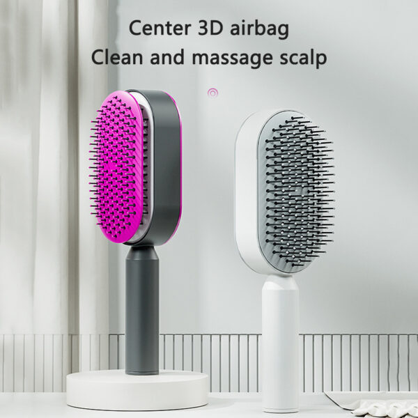 Self Cleaning Hair Brush - Image 5