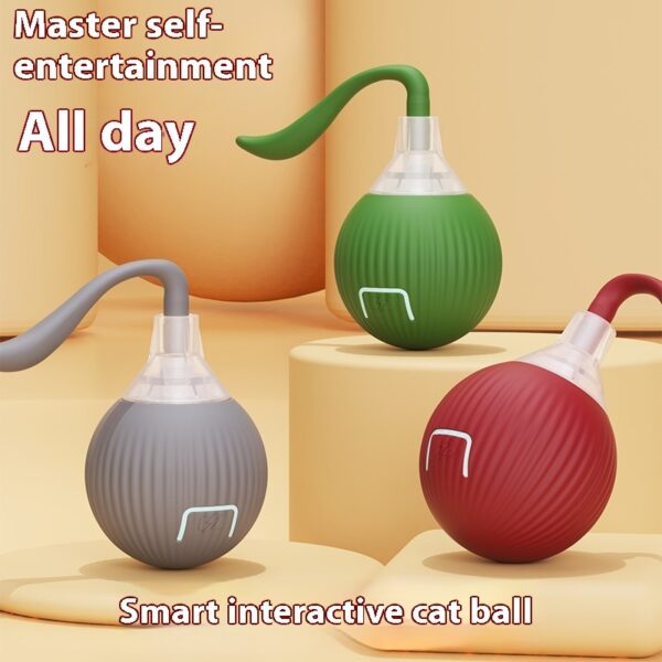 Interactive Cat Toy Ball Super Drive Cat Rolling Ball - Image 8