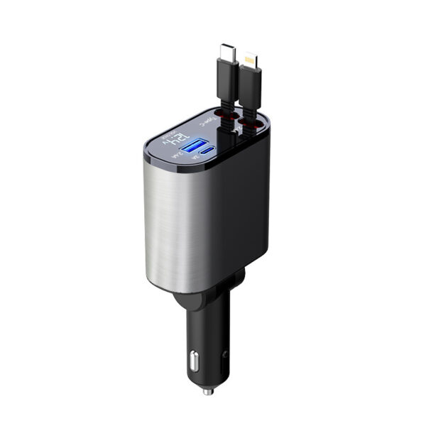 Metal Car Charger 100W Super Fast Charging - Image 6