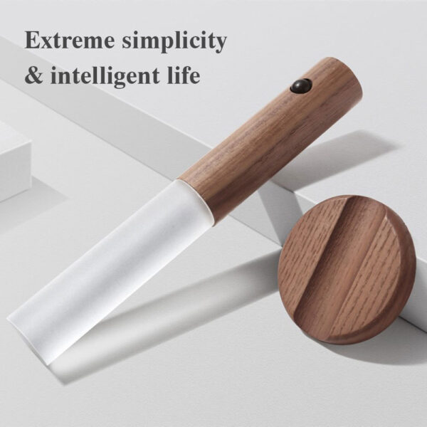 LED USB Magnetic Wood Wireless Night Light - Image 5